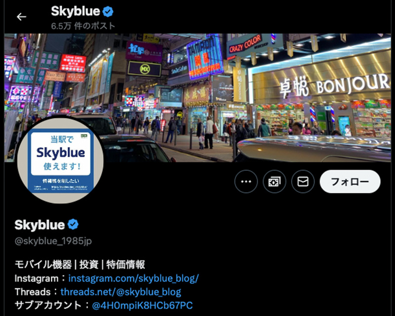 総合賞2位受賞サイト「skyblue」のキャプチャー画像